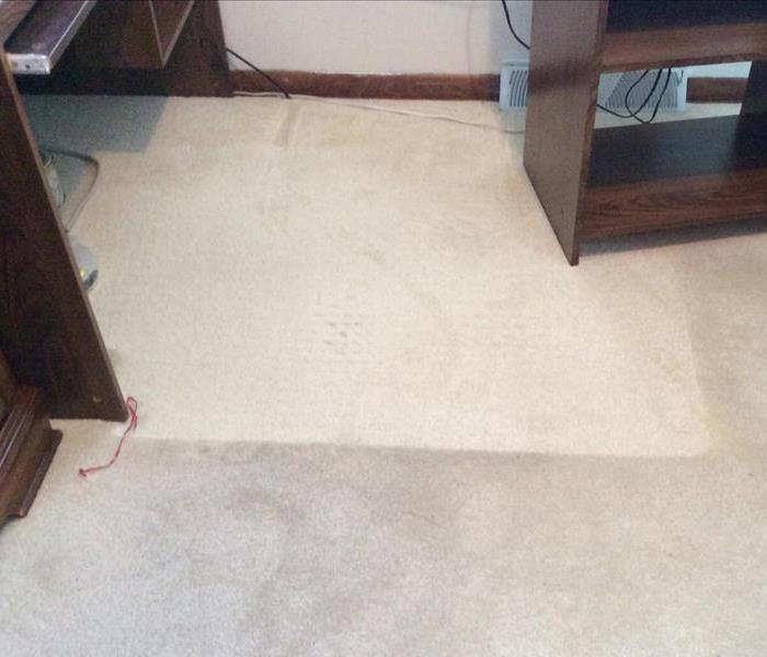 smoke damage on an office floor in Cleveland