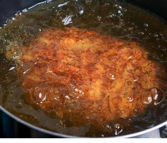 Turkey in Deep Fryer